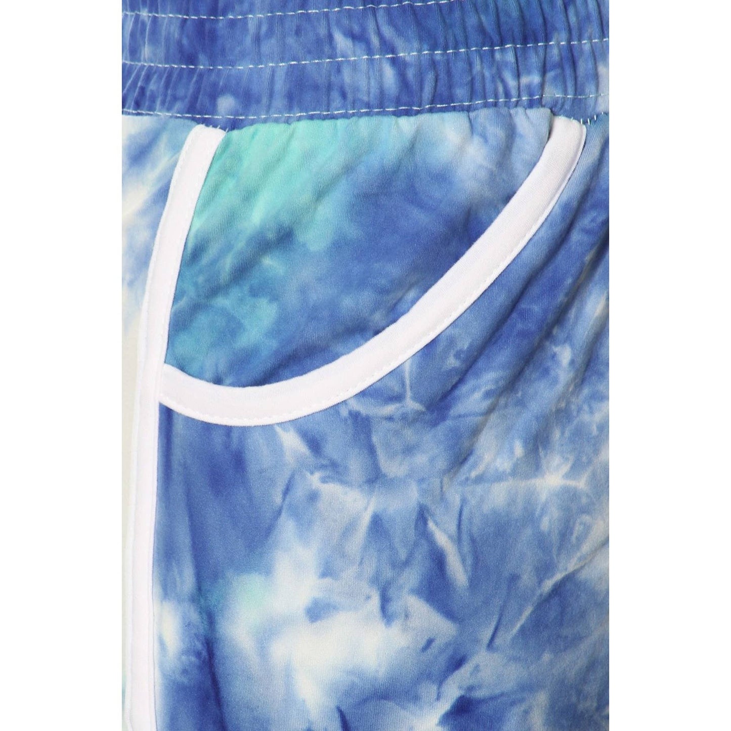 Buttery Soft Print Shorts with Elastic Waistband: MULTI