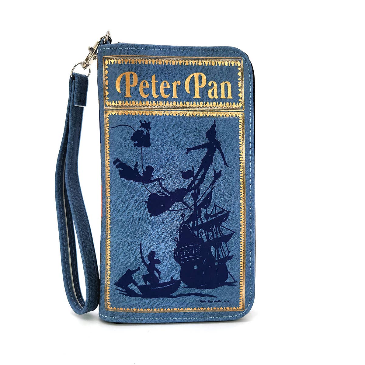 The Peter Pan Wallet: Blue