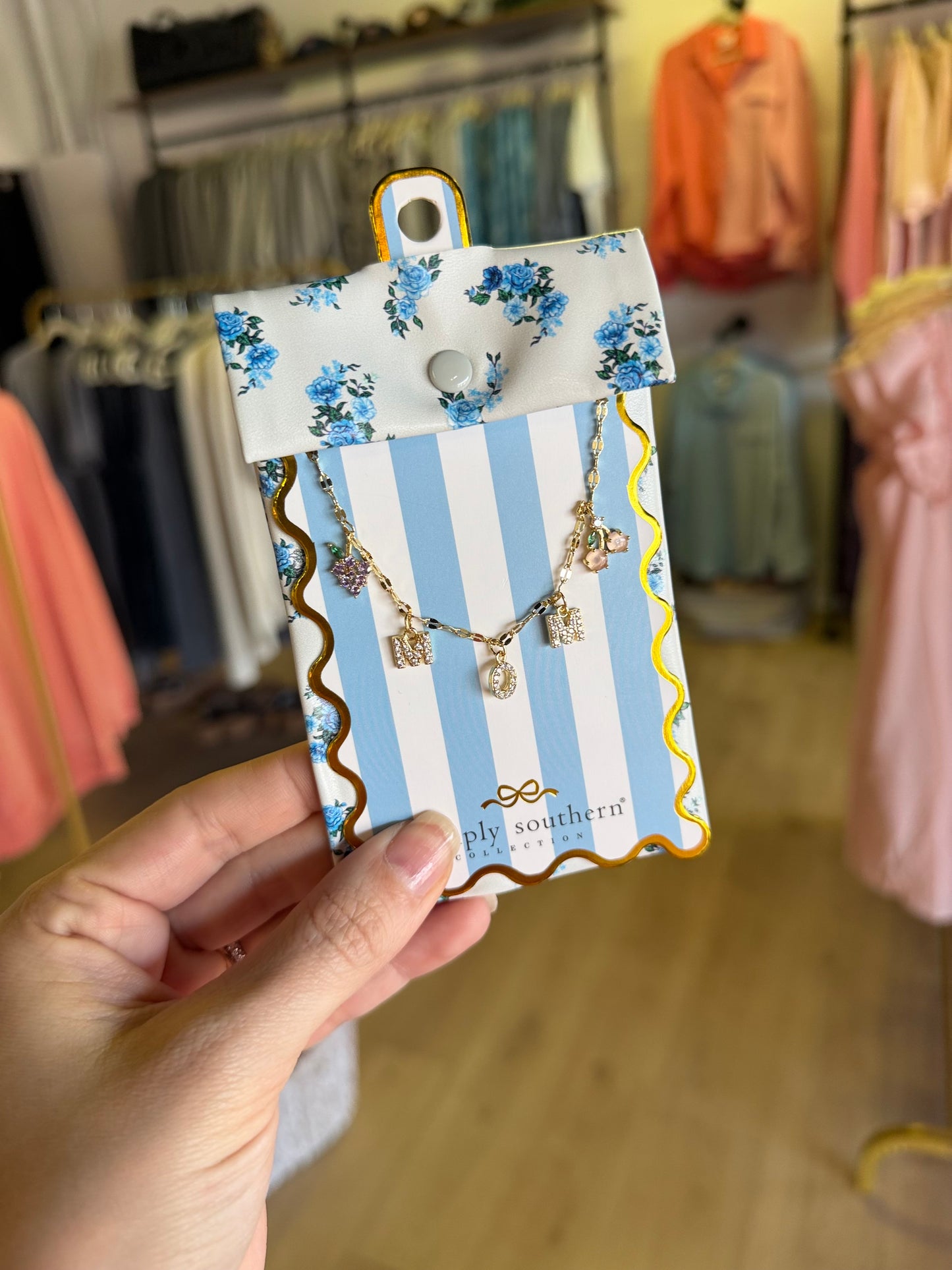 Simply Southern Mom Necklace Series - Mom Fruit