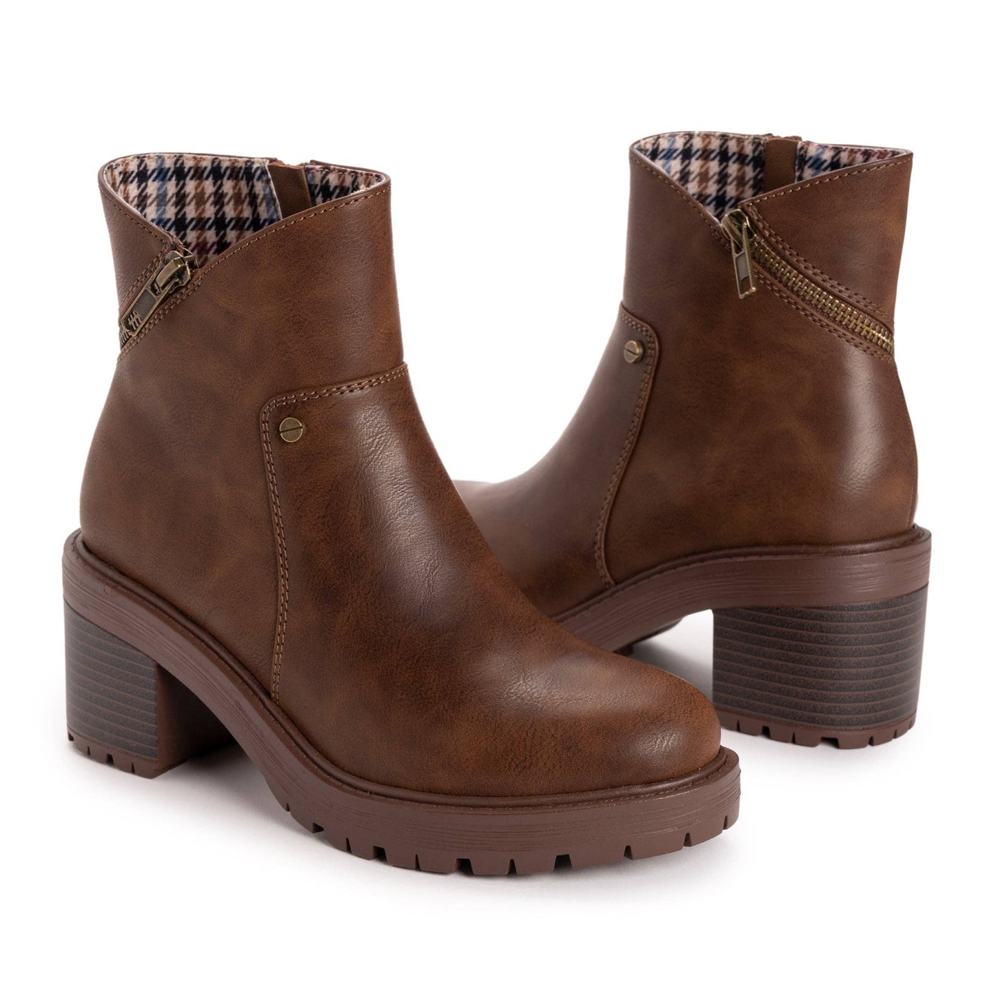 Muk Luks Women's Lucy Lucia Boot: Brown