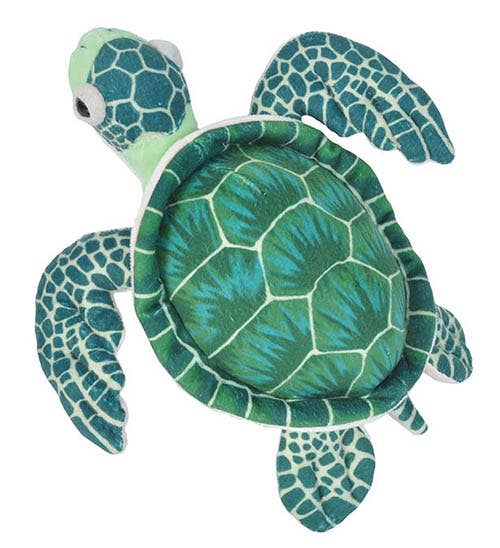 CK-Mini Green Sea Turtle Stuffed Animal 8"