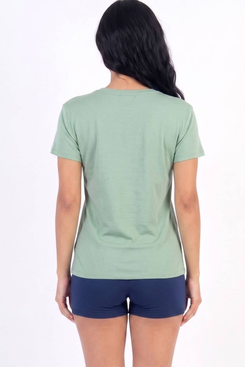 Basic Short Sleeve T-shirt: Green Bay