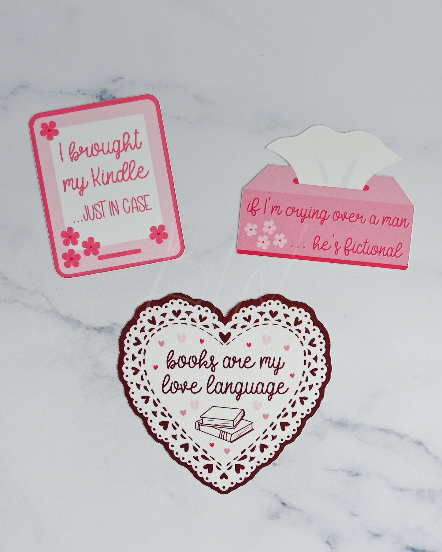 Books Are My Love Language - Bookish Vinyl Sticker