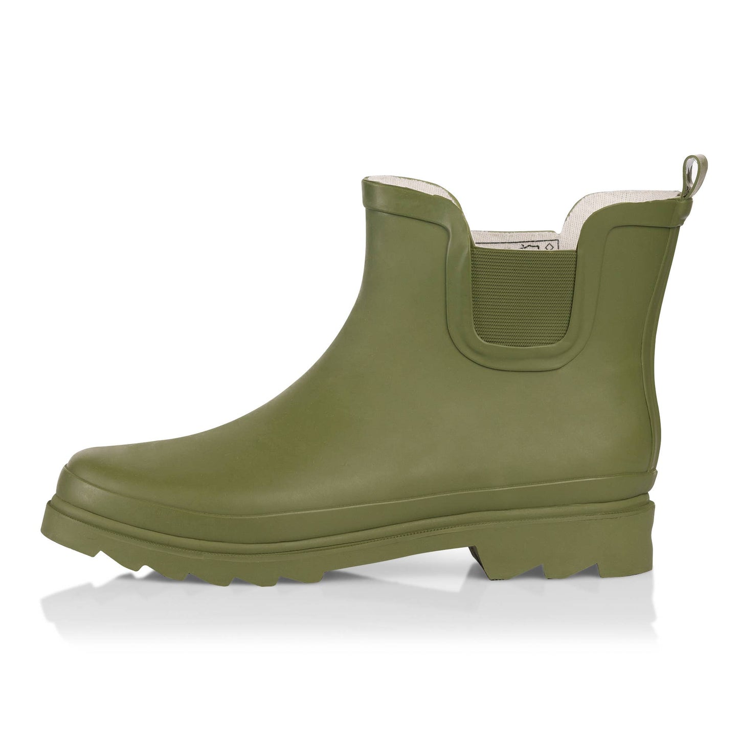 NORTY Womens 6" Ankle Rain Boots 39972 Matte Olive