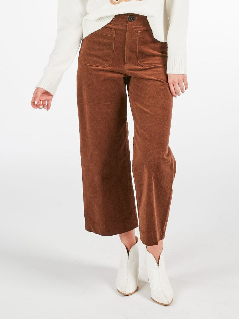 Simply Southern Corduroy Pants - Mocha