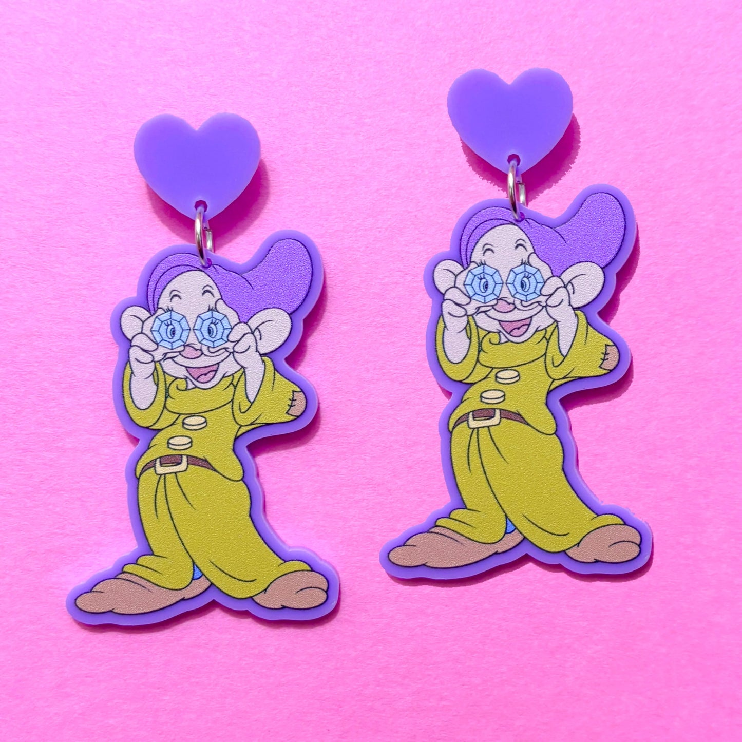 Dopey Dwarf Drop Earrings