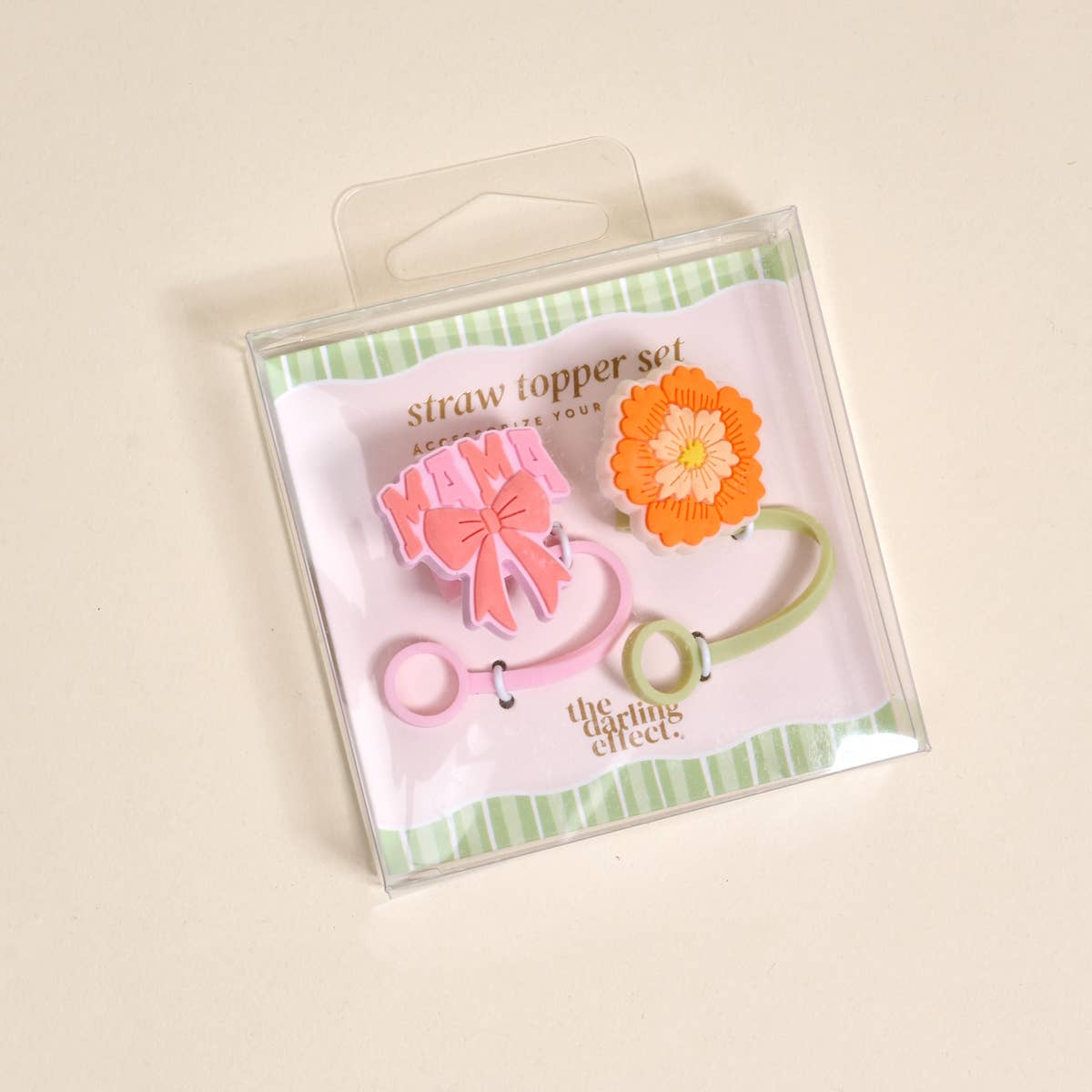 Straw Topper Set–Made for Mama