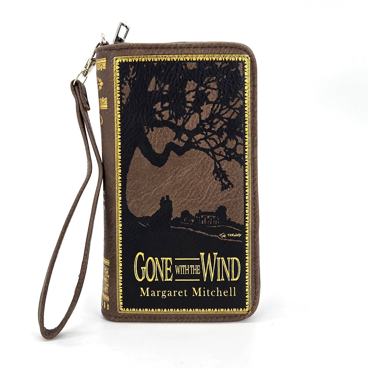 Gone with the Wind Book Wallet in Vinyl: Brown