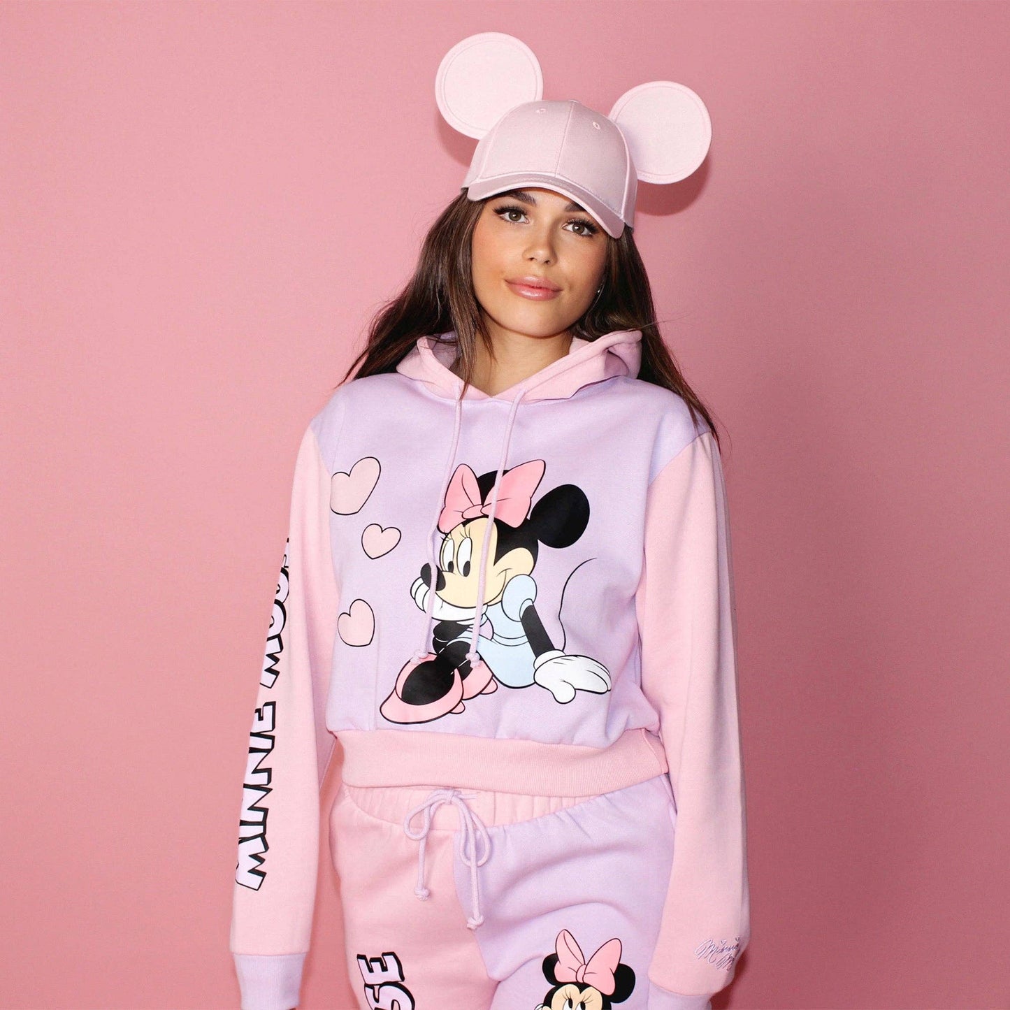 Pink Mickey Ear Hat: Pink / O/S
