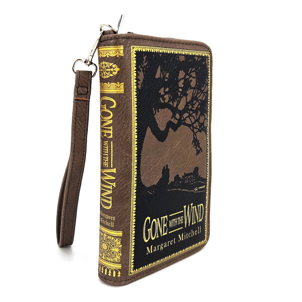 Gone with the Wind Book Wallet in Vinyl: Brown