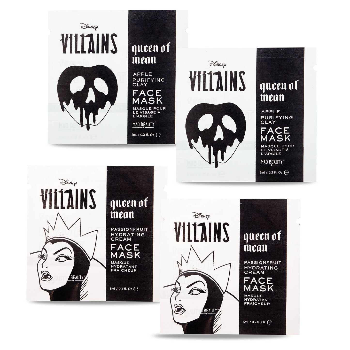 Mad Beauty Disney Pop Villians Headband & Face mask set