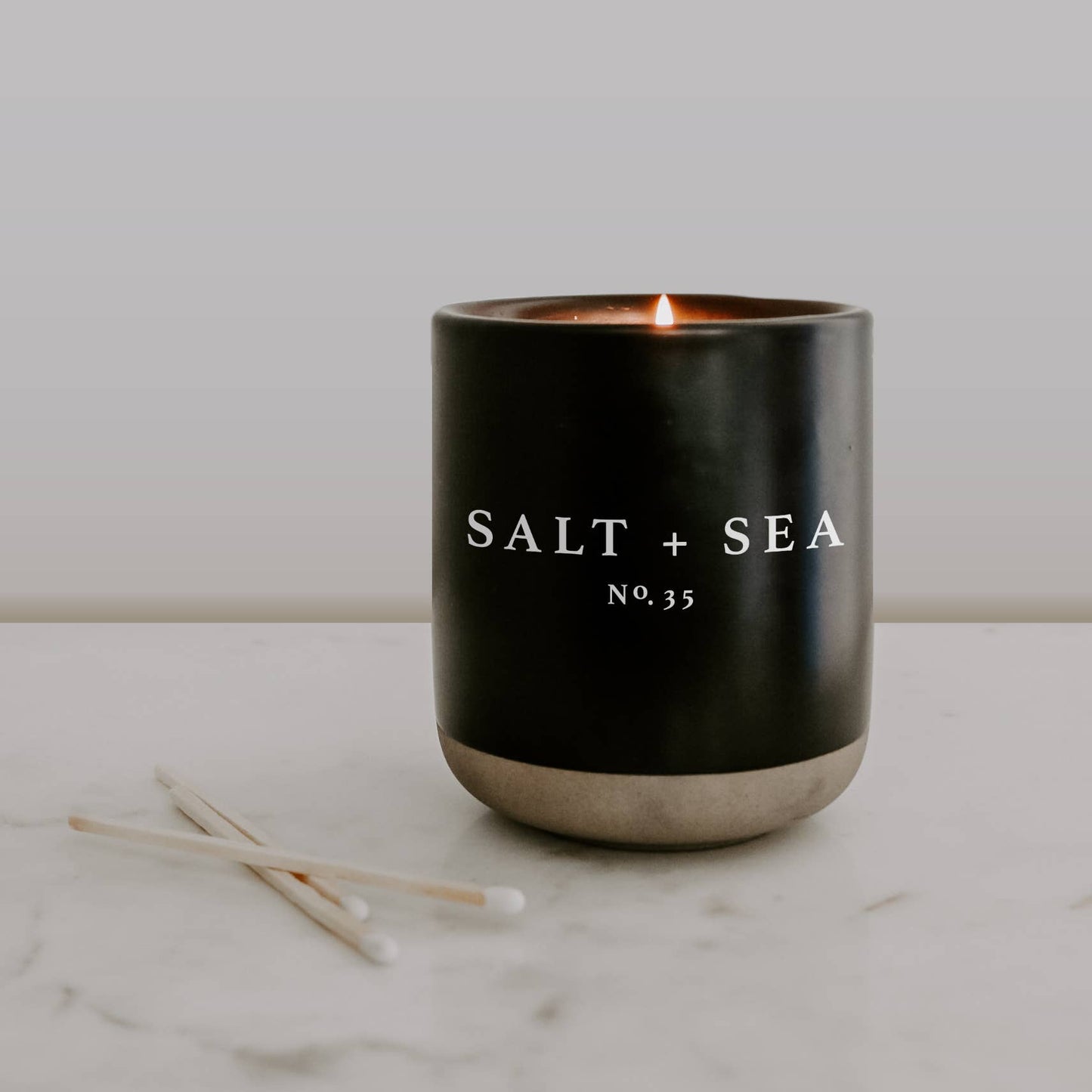 Salt and Sea 12 oz Soy Candle - Home Decor & Gifts