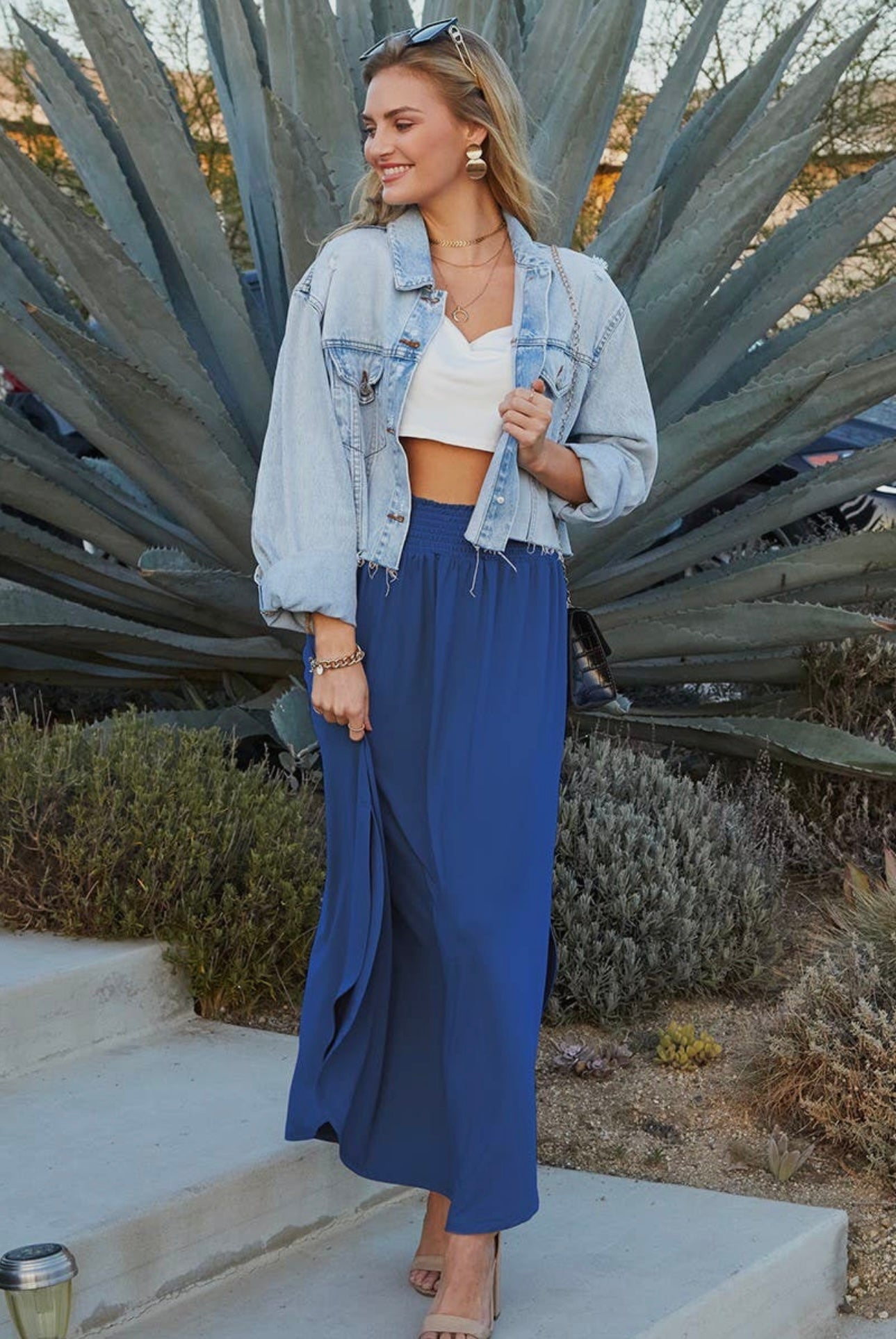 Favorite Maxi Skirt - Royal Blue