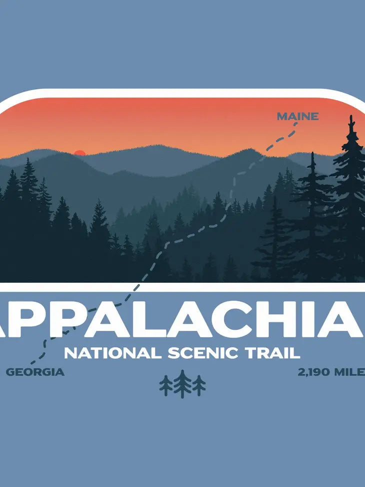 Appalachian Trail Garment Dyed Long Sleeve - Saltwater