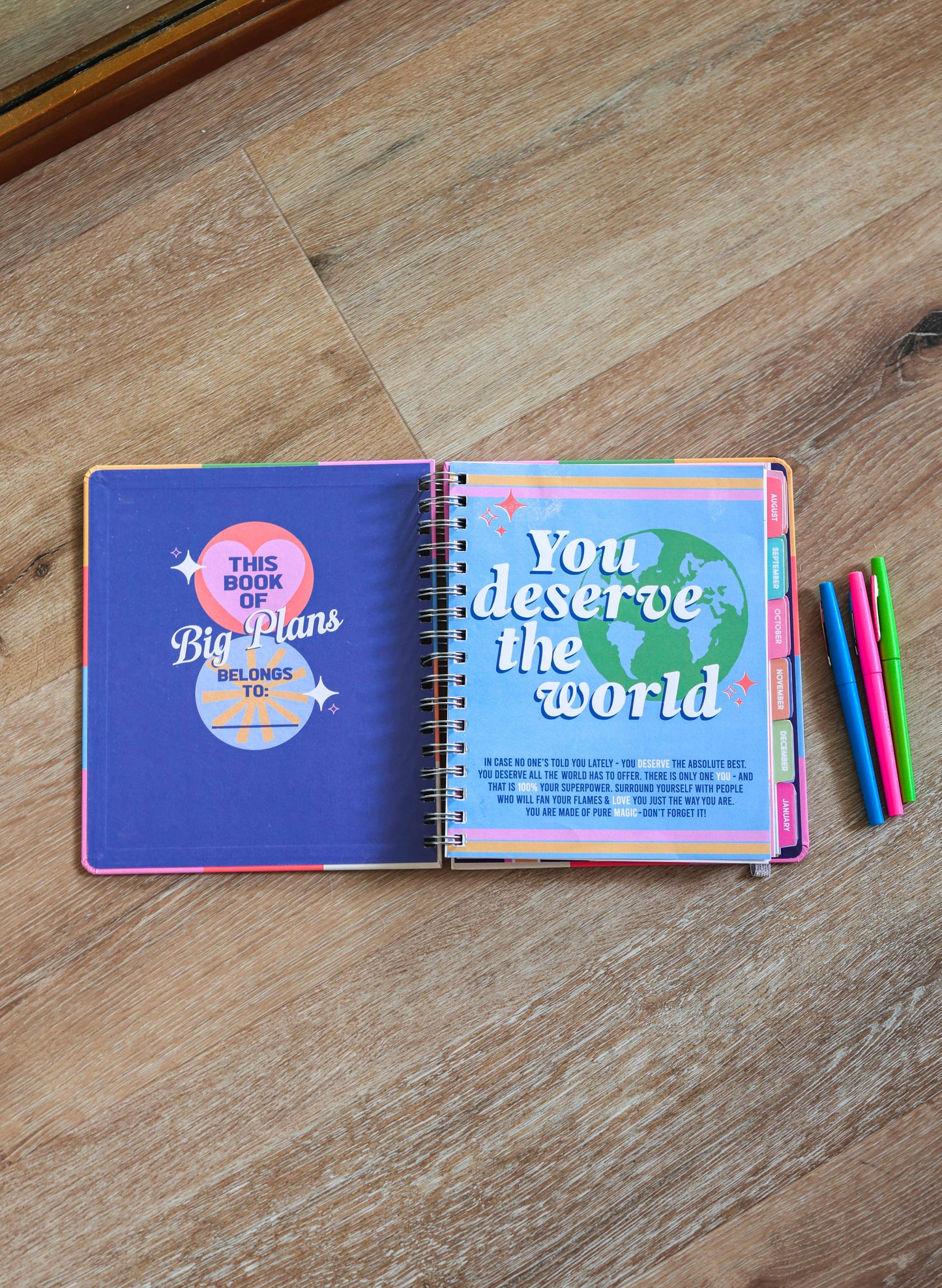 Agenda - 17-Month Academic Planner - Aug 2026 to Dec 2027: Italian Summer