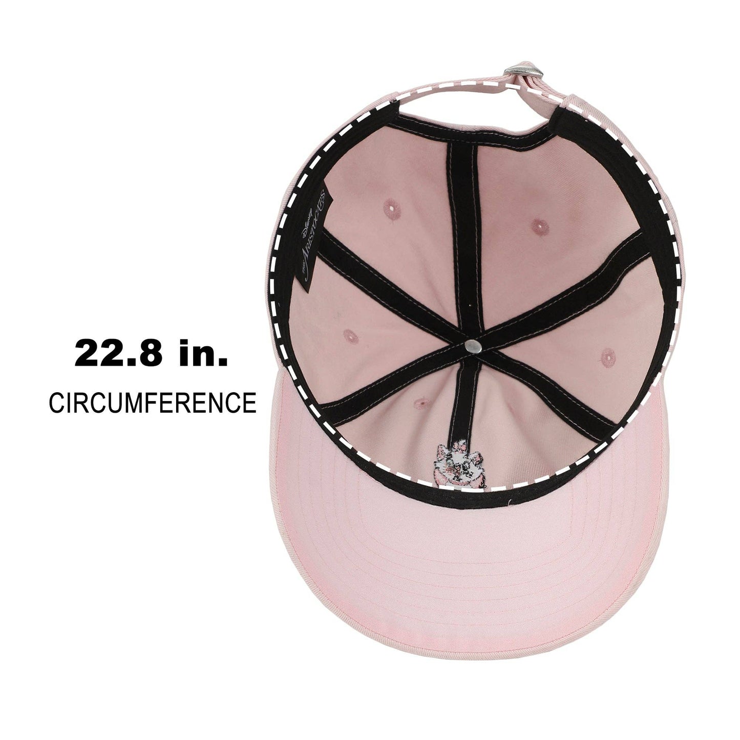 Disney Aristocats Marie Women's Pink Unstructured Baseball Cap