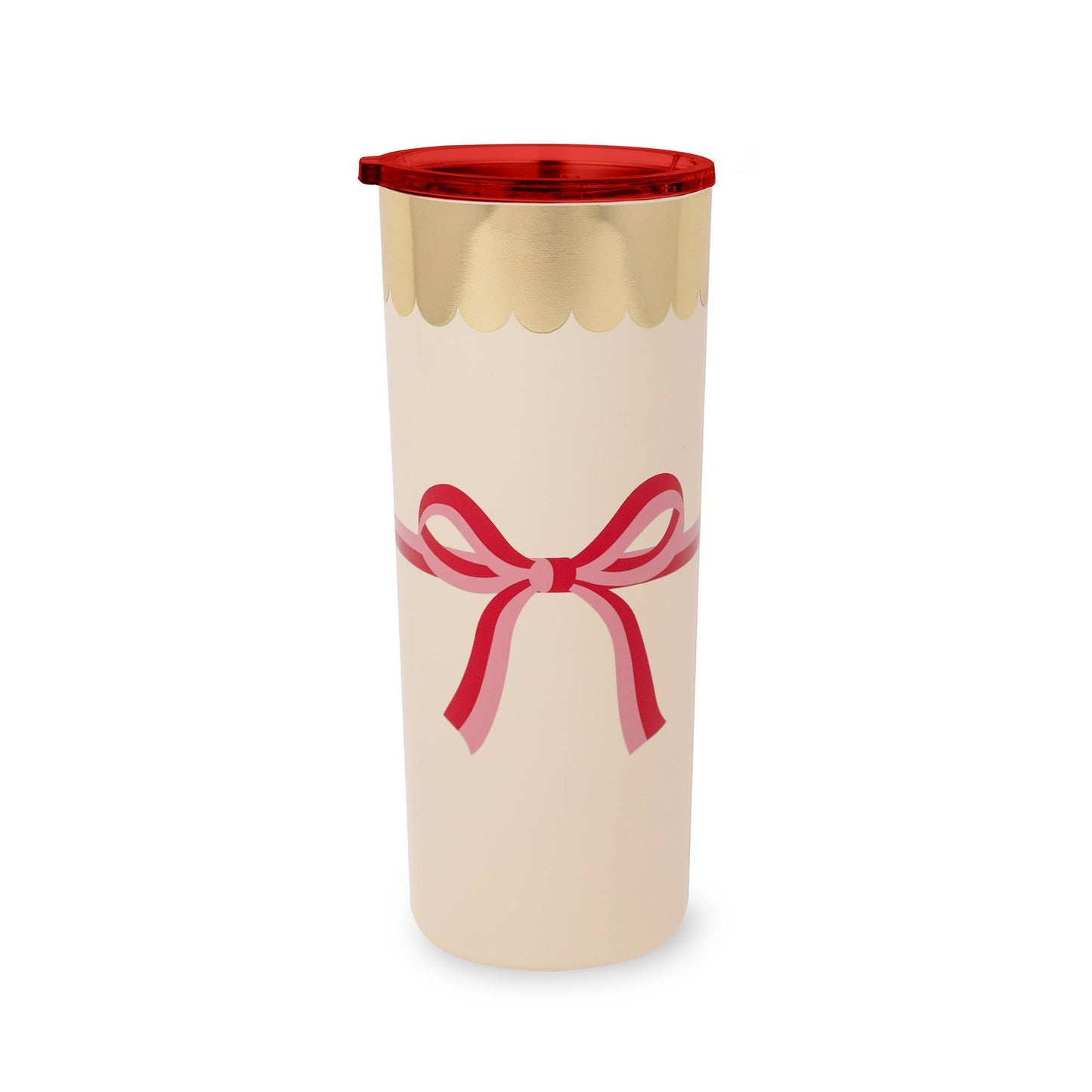 Stainless Steel Tumbler, Candy Bow