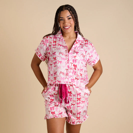 Simply Southern Bow Pajama Set