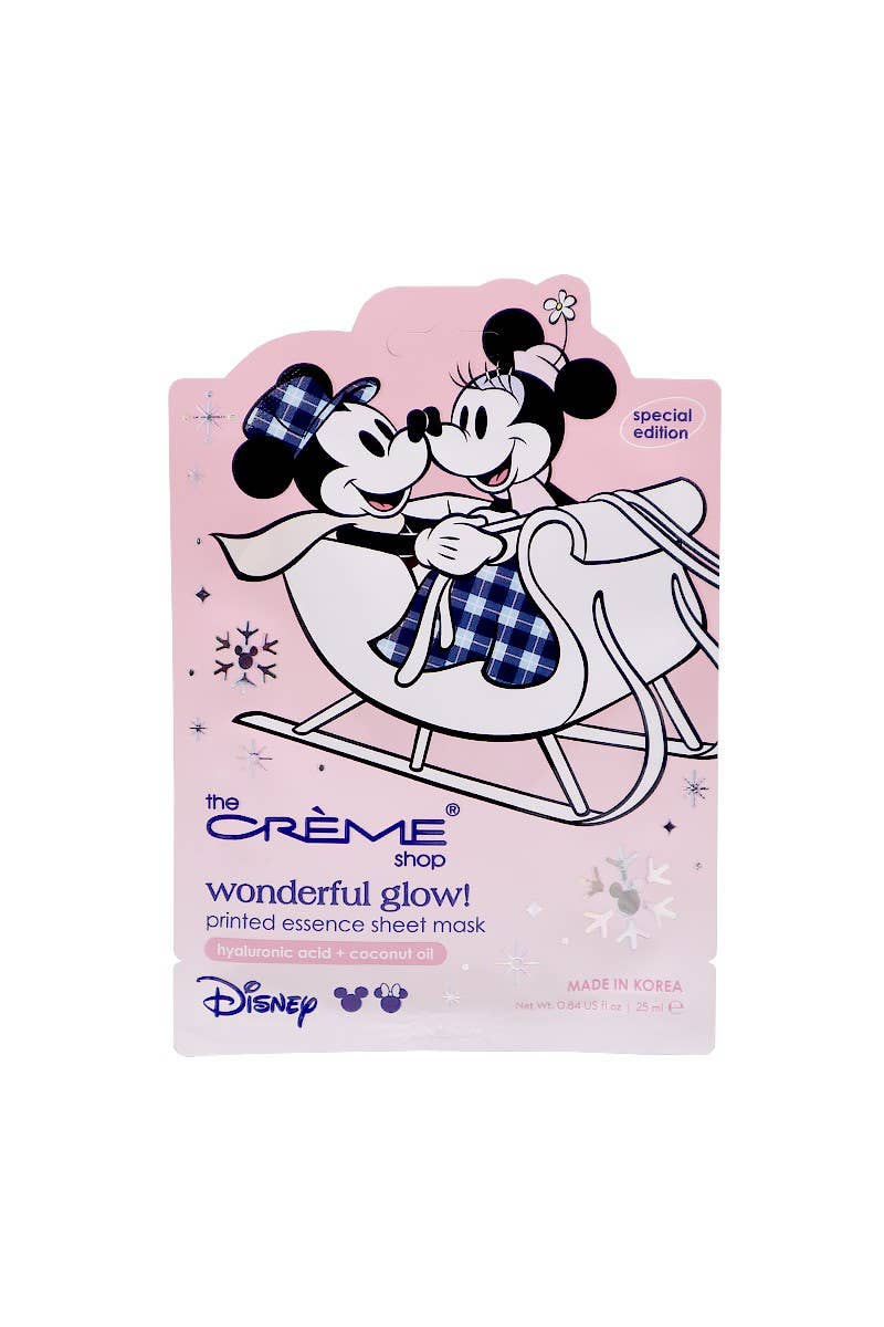 TCS DSM00131 Disney Wonderful Glow 3 Sheet Facial Mask
