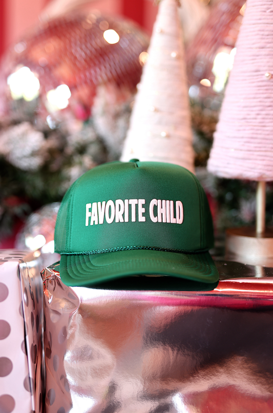 Favorite Child- Kelly Green Trucker Hat
