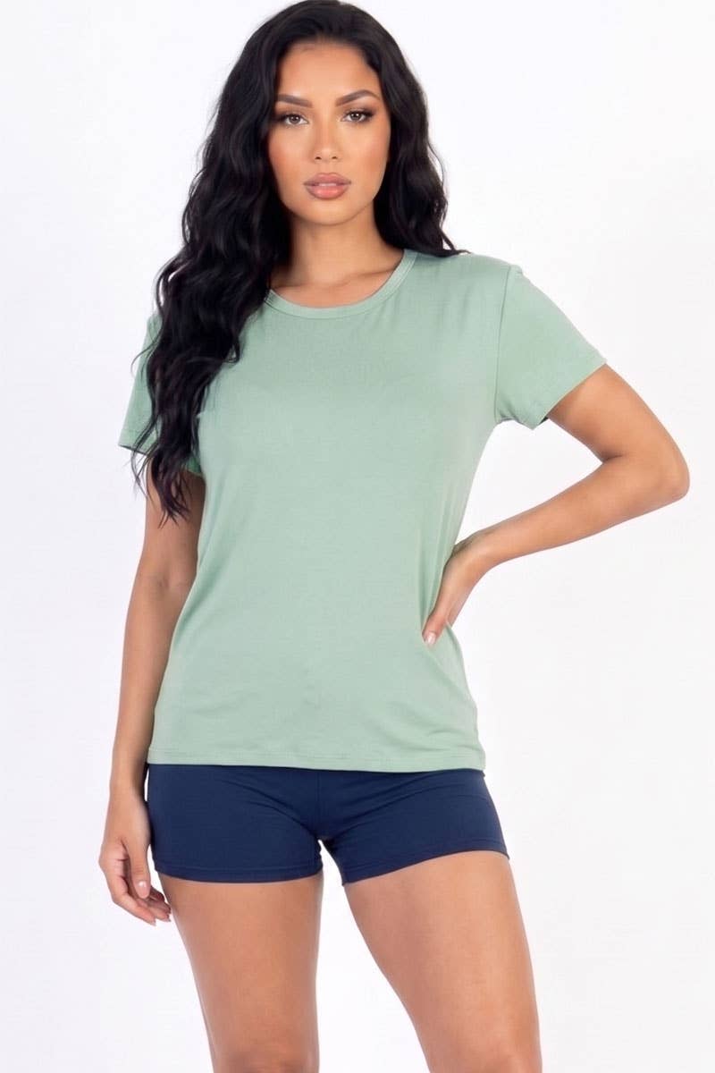 Basic Short Sleeve T-shirt: Green Bay