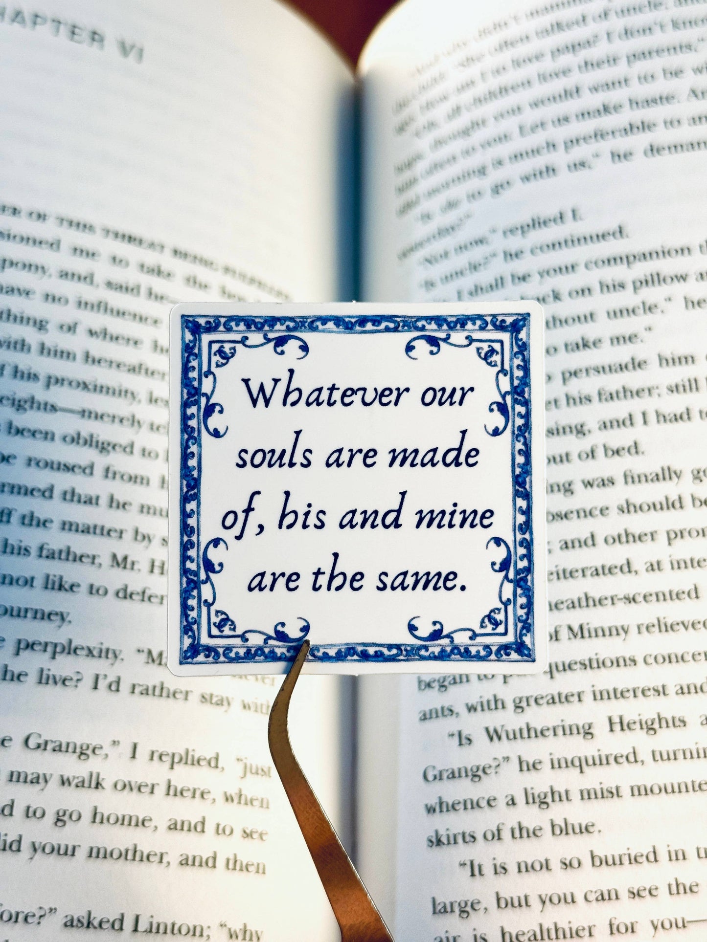 Wuthering Heights Emily Bronte Sticker - Souls