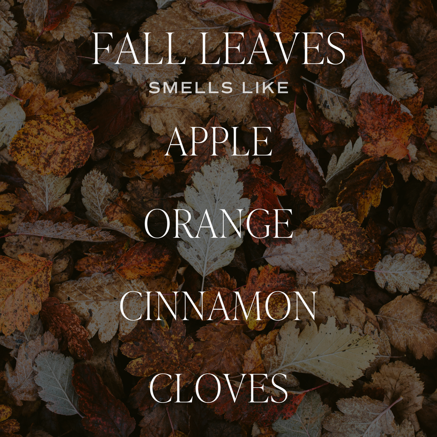 Fall Leaves 9 oz Soy Candle - Fall Decor & Gifts