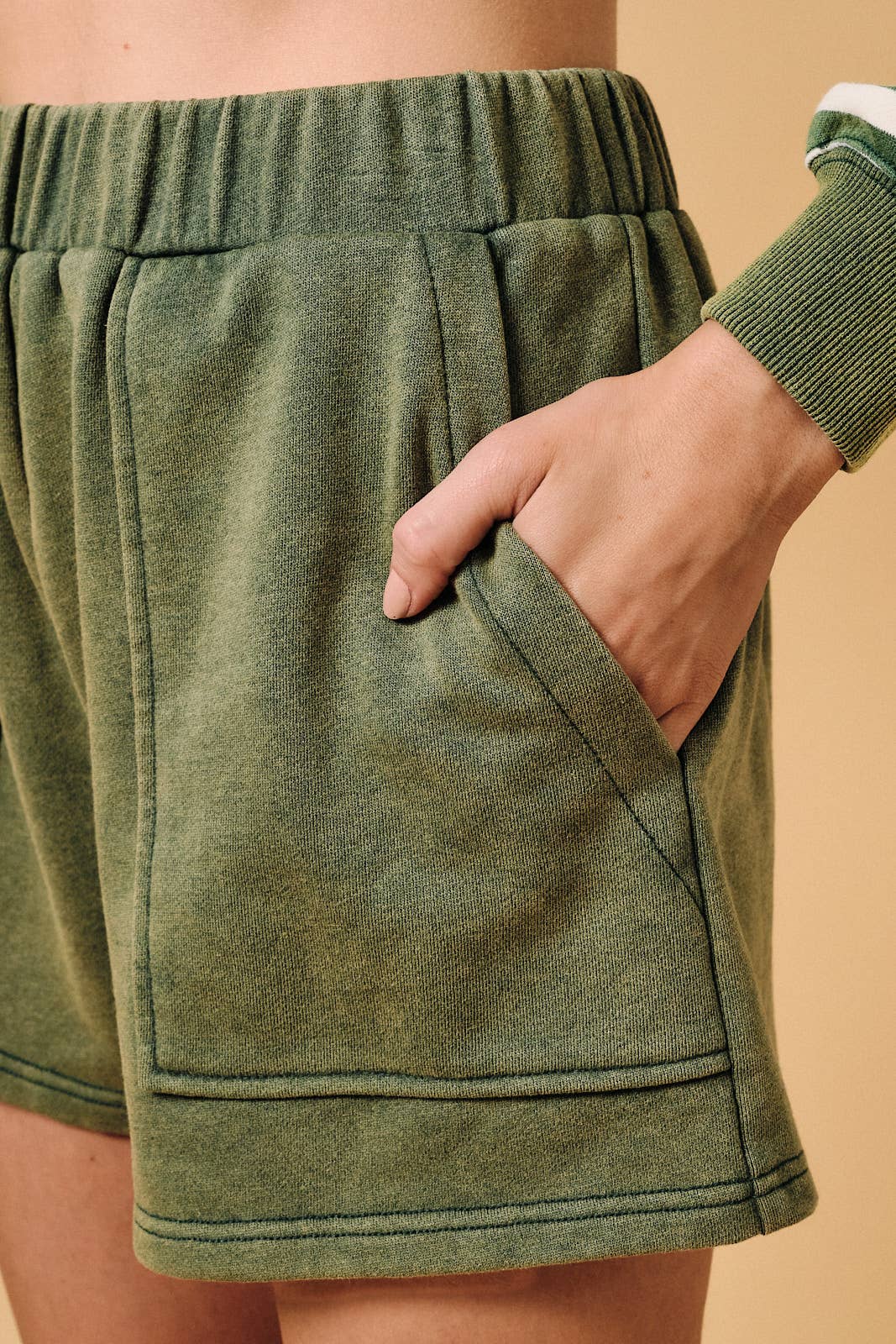 *PRE-ORDER* Mineral Washed French Terry Shorts