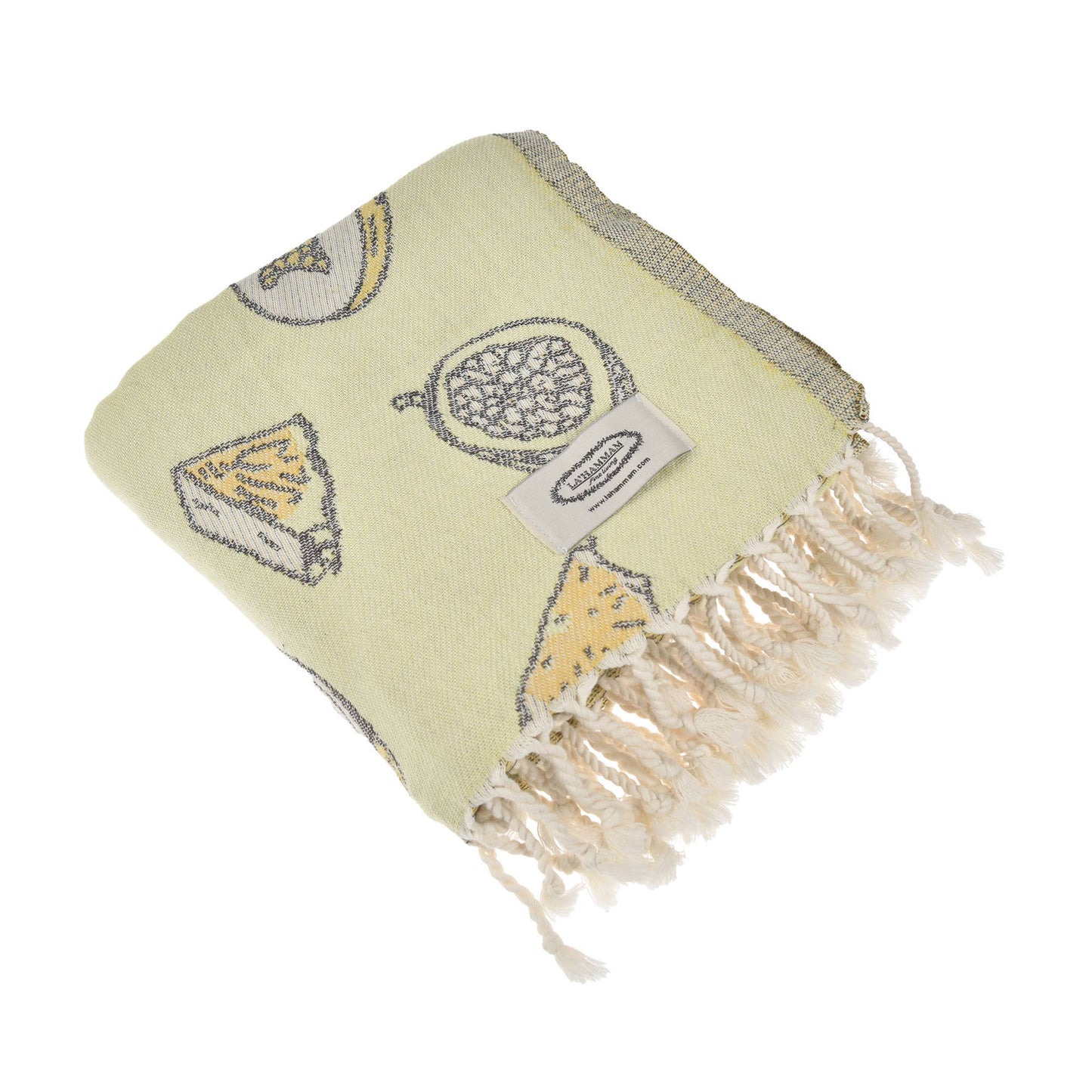 Tropicals Peshtemal Pure Cotton Beach Towel