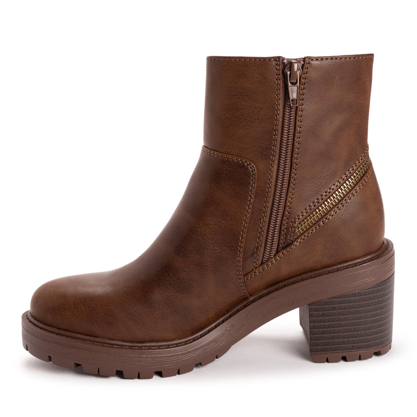 Muk Luks Women's Lucy Lucia Boot: Brown