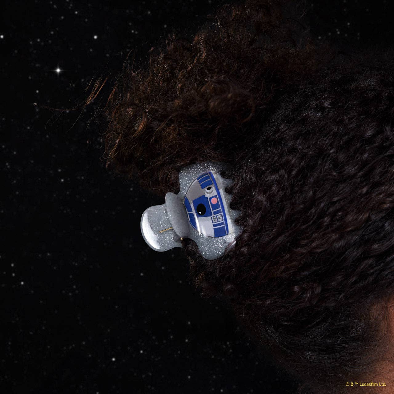 Star Wars™ & Kitsch Glitter Cloud Clip in R2-D2