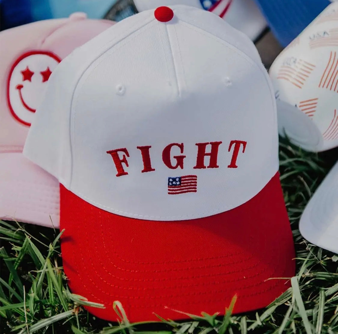 Fight Patriotic Hat