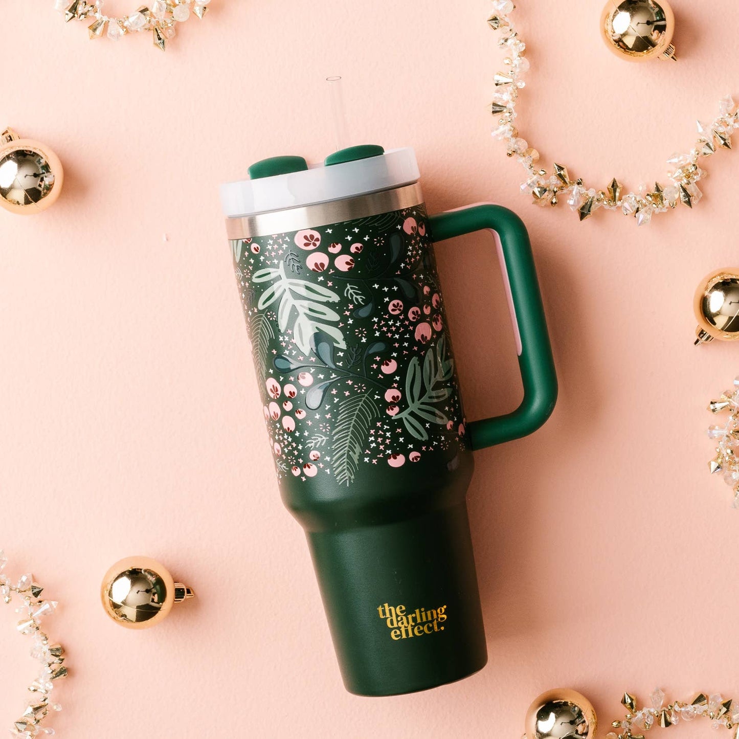 40oz Take Me Everywhere Tumbler - Jolly Sprig Green