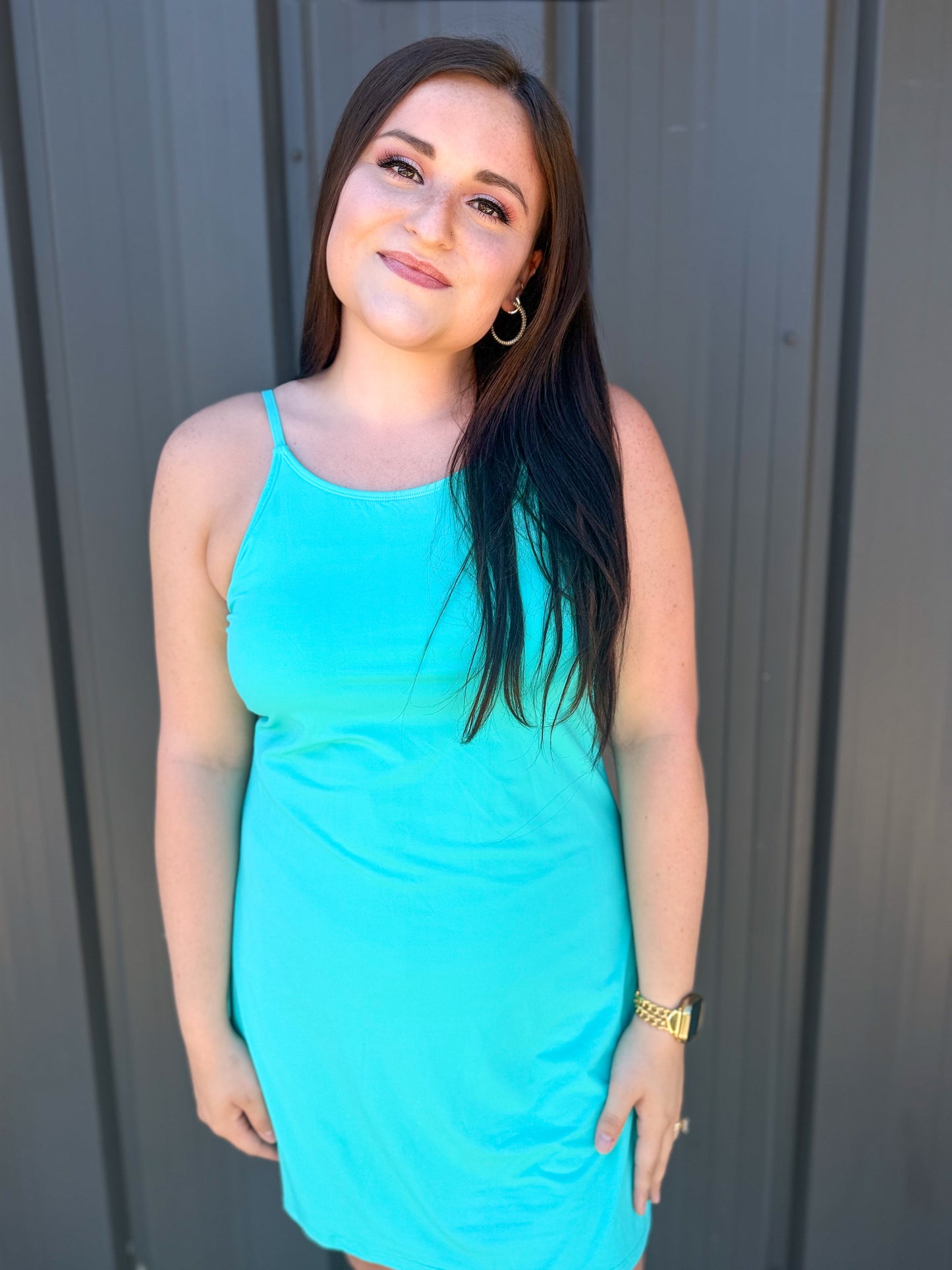 Park Days Athletic Dress & Shorts: Teal