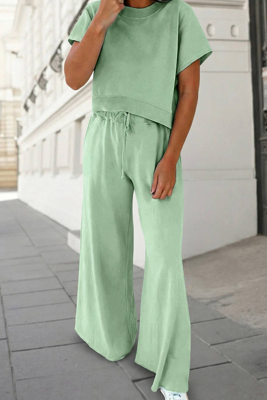 Around Town Comfort 2pc Set | Mint Green