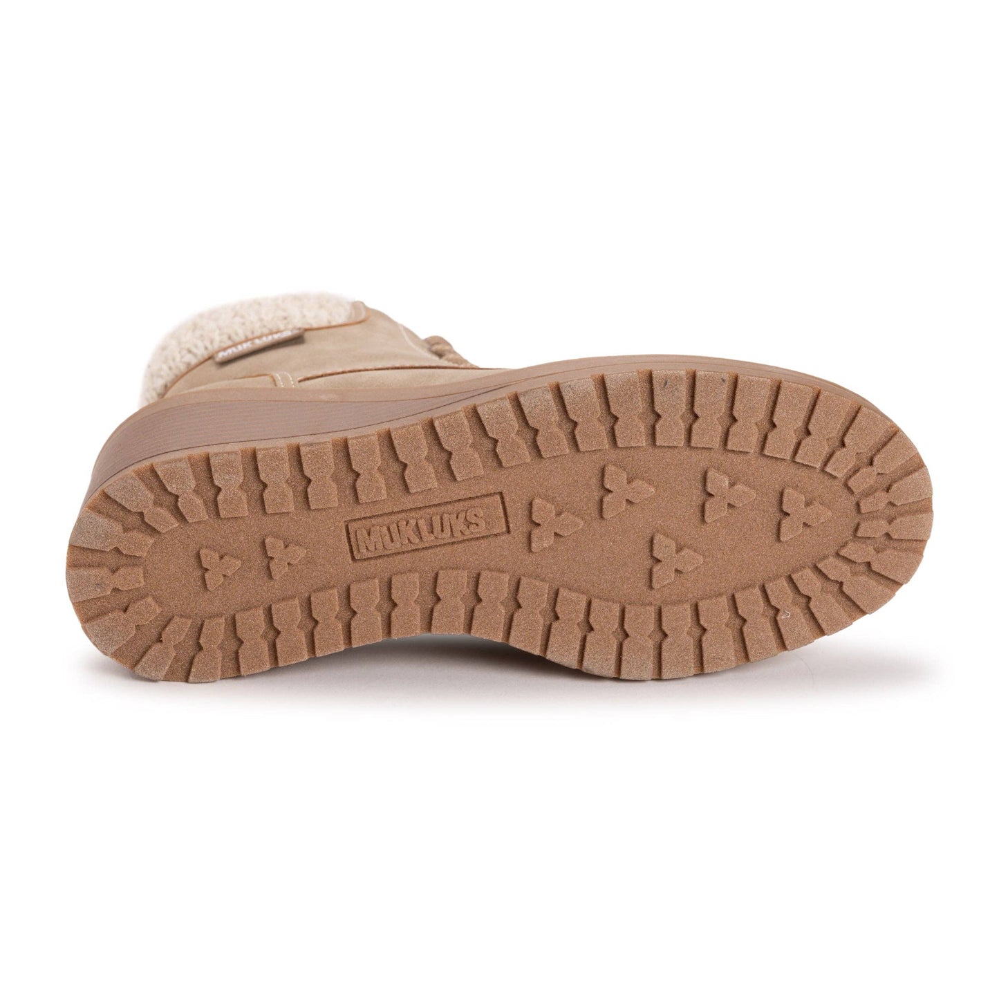 Muk Luks Women's Sky Solange Wedge Boots: Taupe