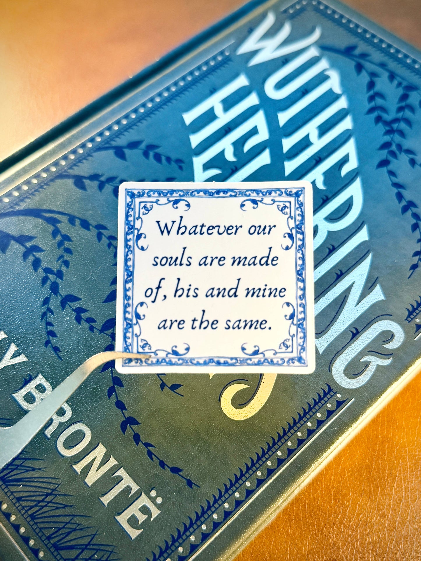 Wuthering Heights Emily Bronte Sticker - Souls