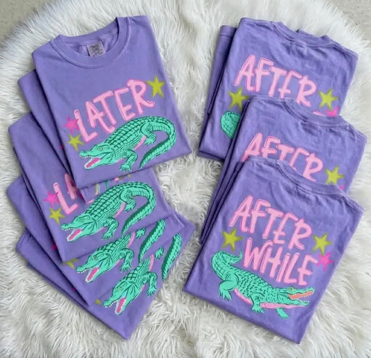 *MAY PRE-ORDER* After While Crocodile Tee