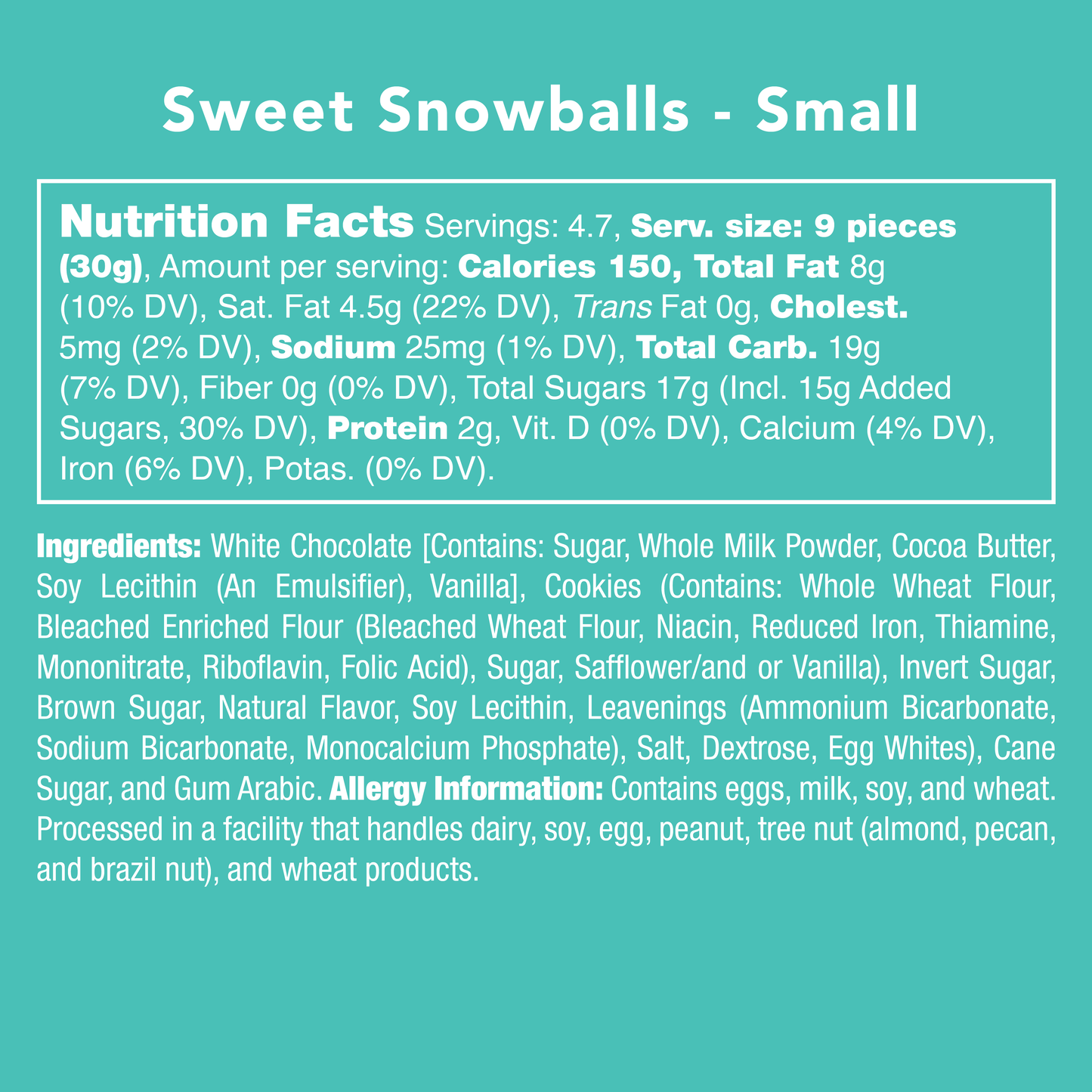 Sweet Snowballs