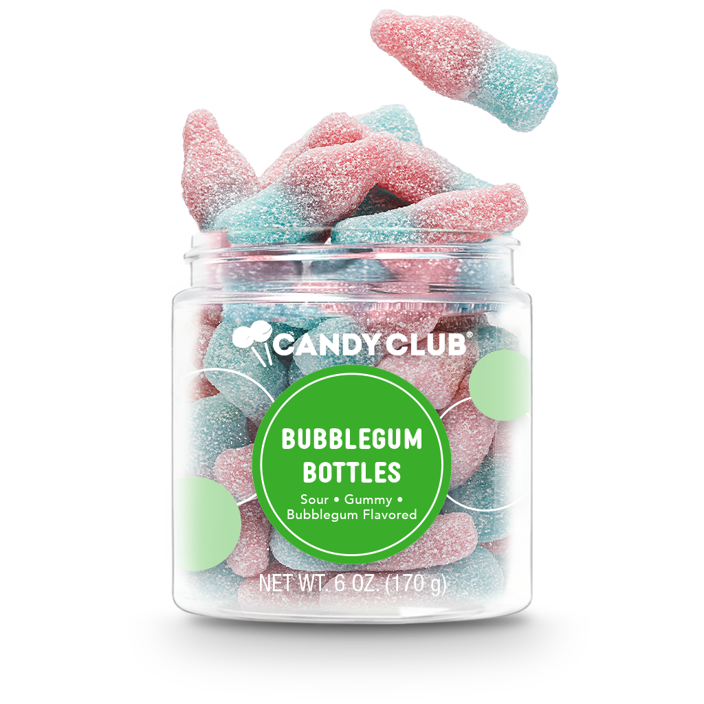 Sour Bubblegum Bottles