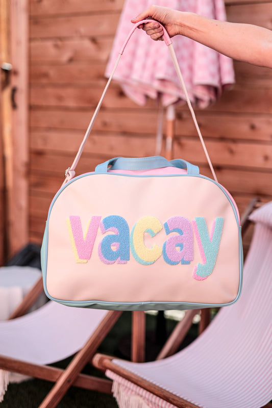 Duffle Bag - Vacay (Cream Pastels)