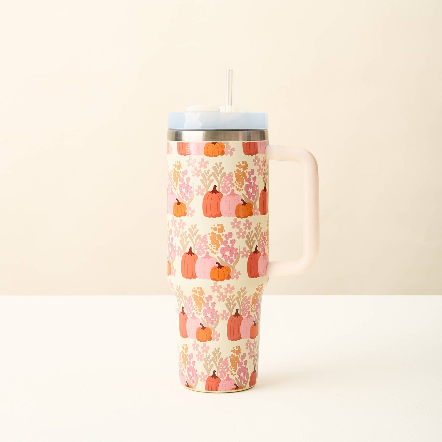 40 oz Take Me Everywhere Tumbler-Harvest Blooms