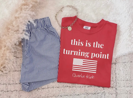 *PRE-ORDER* This Is The Turning Point Tee • Red