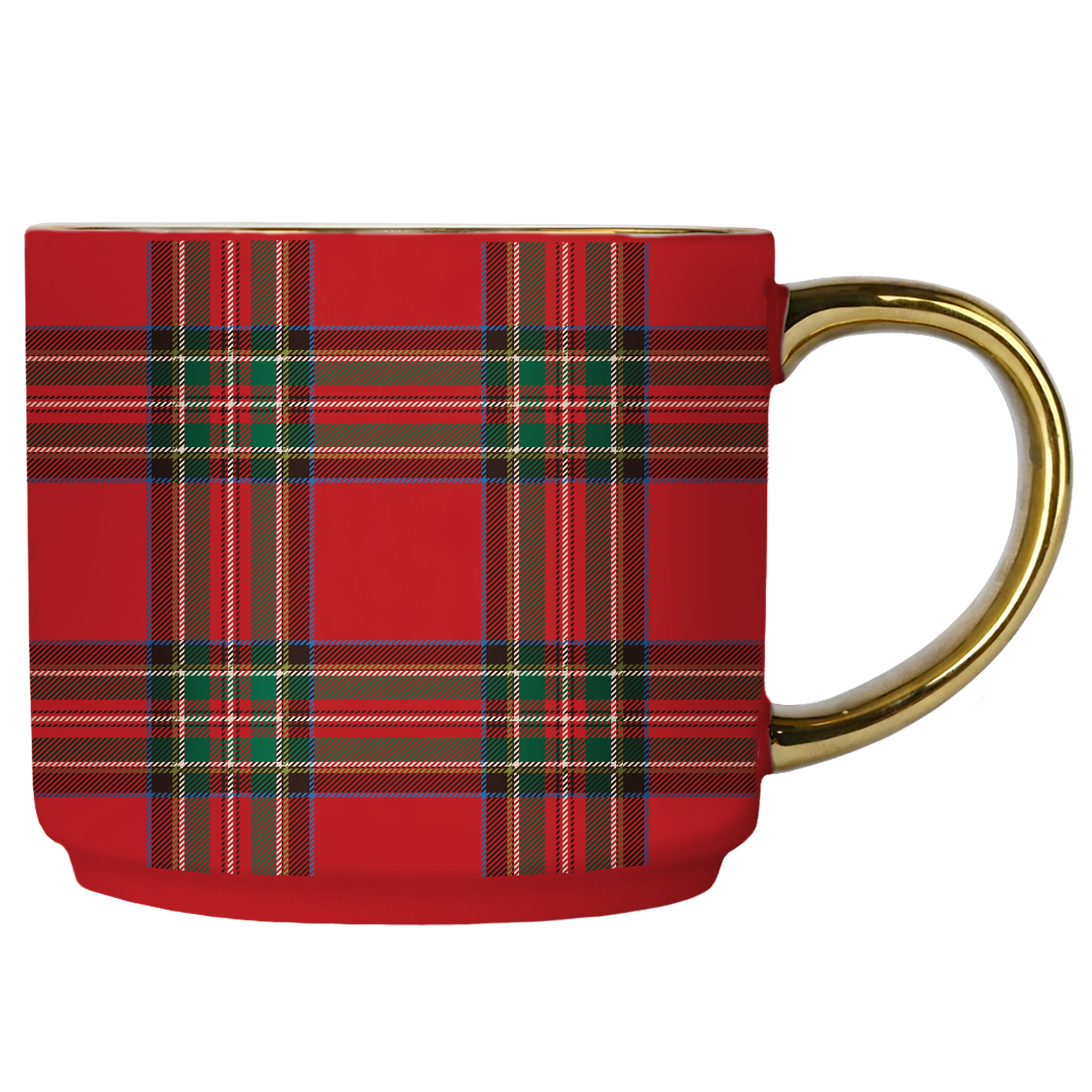 Red Plaid Coffee Mug - Christmas Decor & Gifts