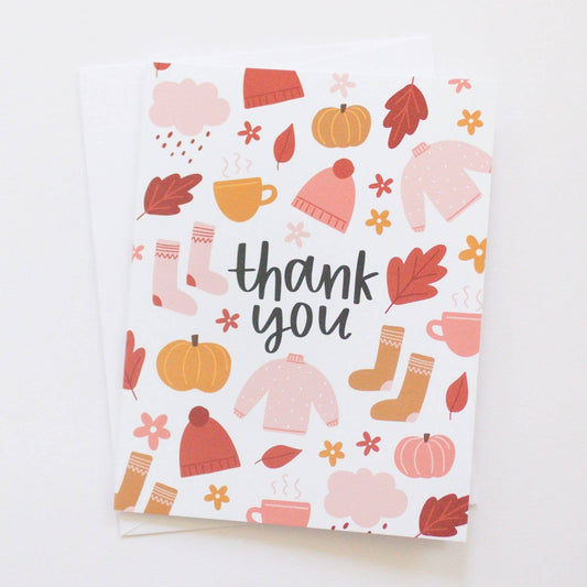 Cozy Thank You Greeting Card