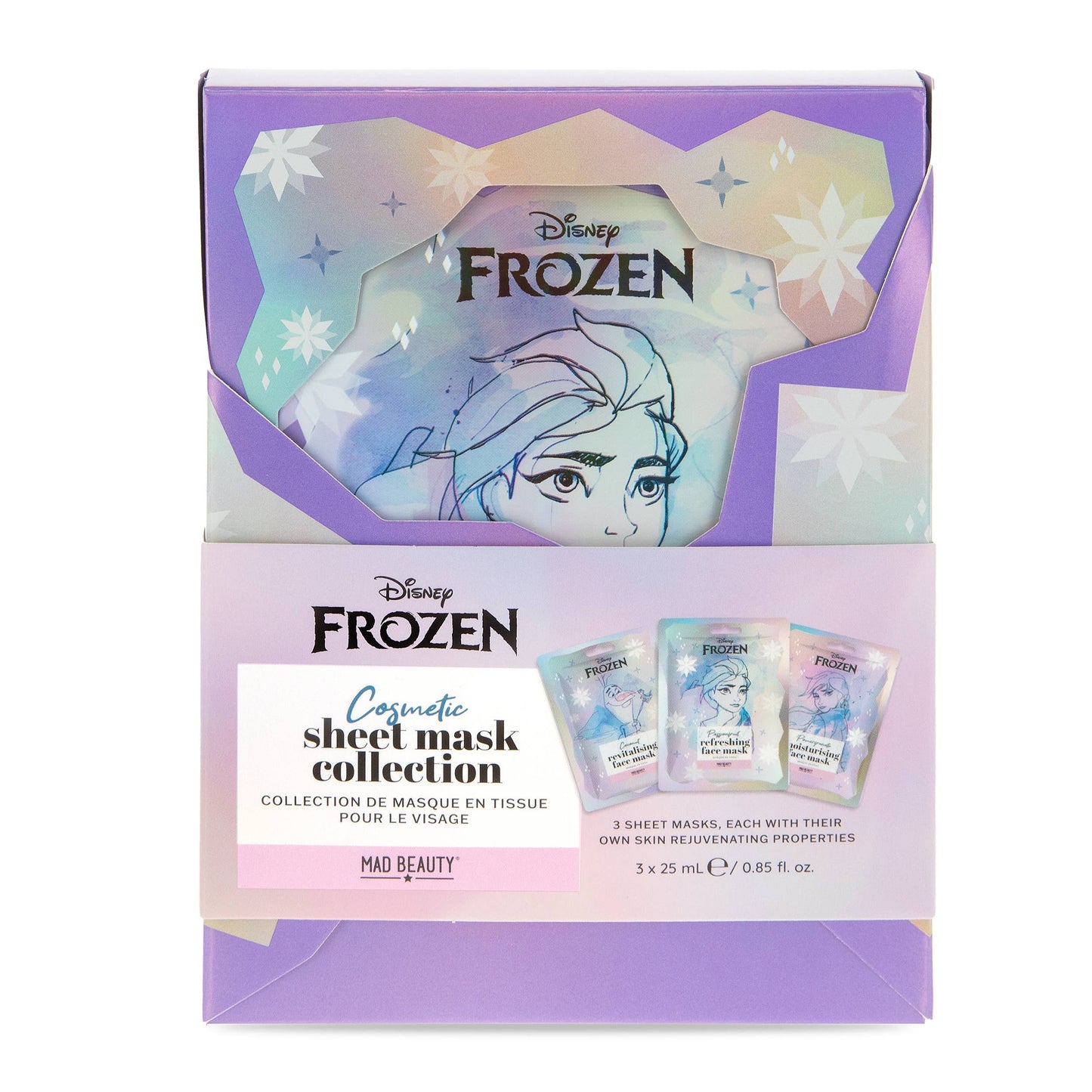 Mad Beauty Disney Frozen Cosmetic Face Mask Collection