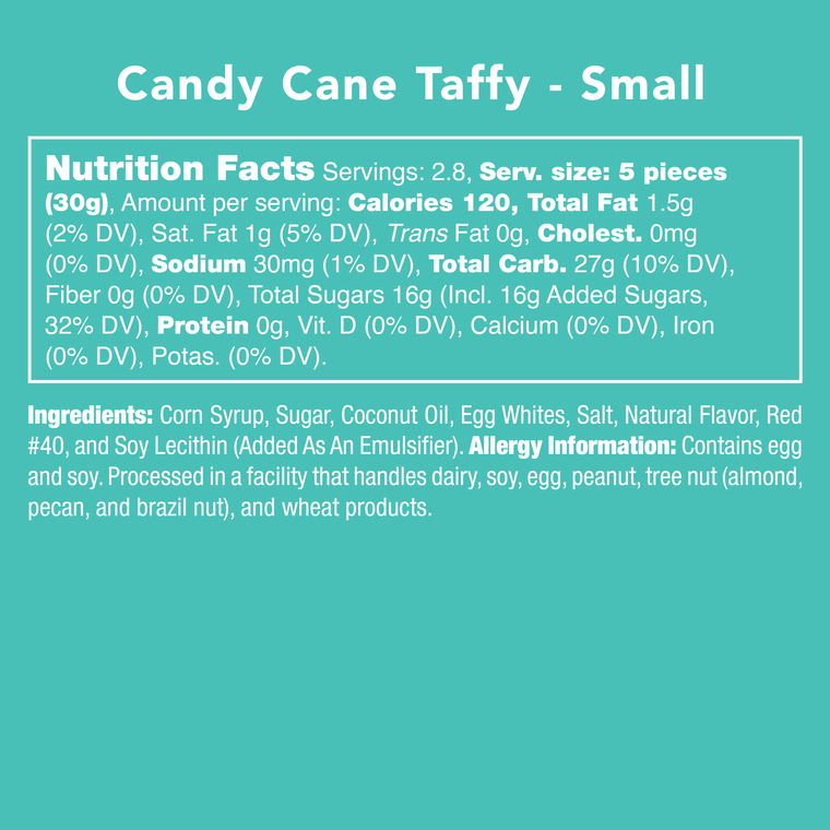 Candy Cane Taffy *HOLIDAY COLLECTION*