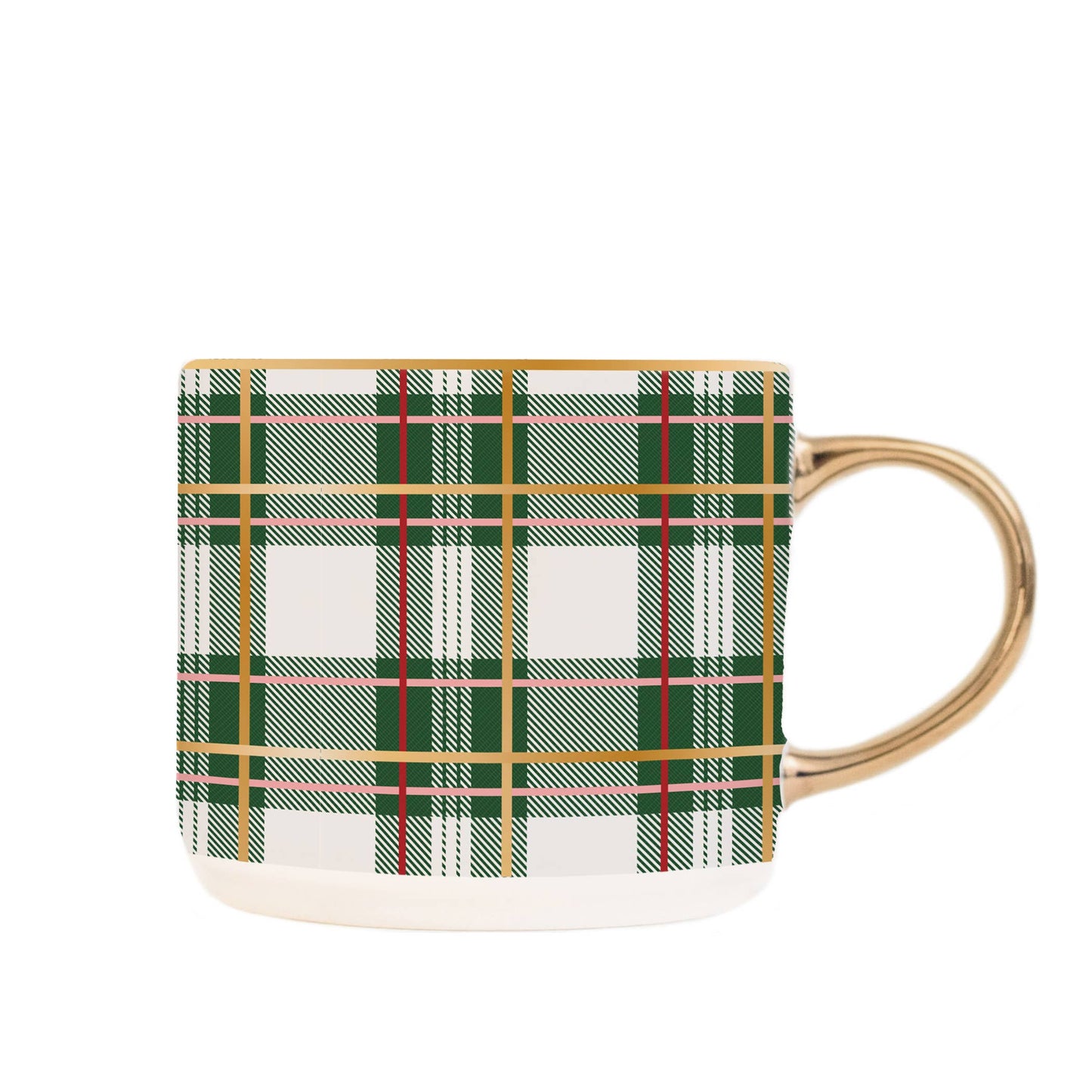 *NEW* Green Plaid Coffee Mug - Christmas Decor & Gifts