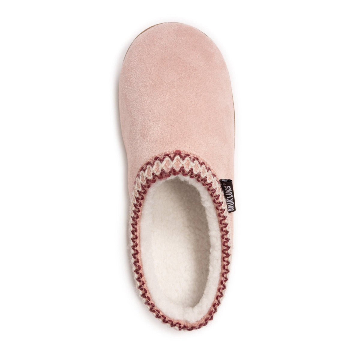 MUK LUKS Women's Cressida Platform Clog Slippers: Pink
