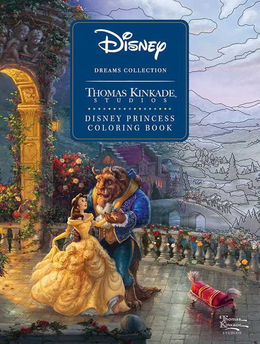 Disney Dreams Collection Thomas Kinkade Studios Disney Princess Coloring Book by Thomas Kinkade: Paperback; 96 pages / English
